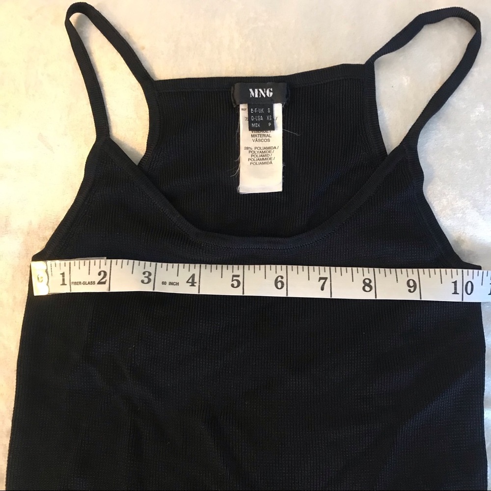 Black Mango Ribbed Cami - Picture 6 of 12
